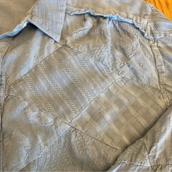 SUNDANCE Stowe Patchwork Popover size L gently used condition see photos - Picture 7 of 7